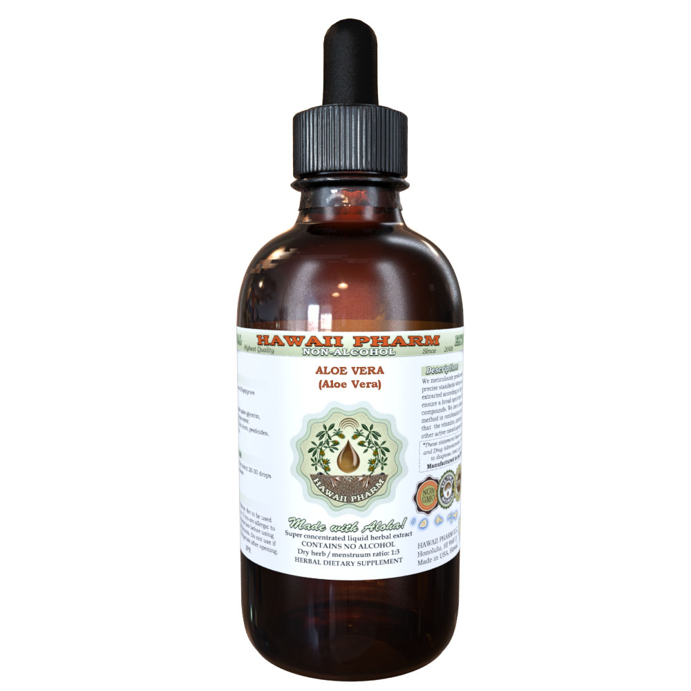 Aloe Vera (Aloe Vera) Organic Dried Leaf Liquid Extract