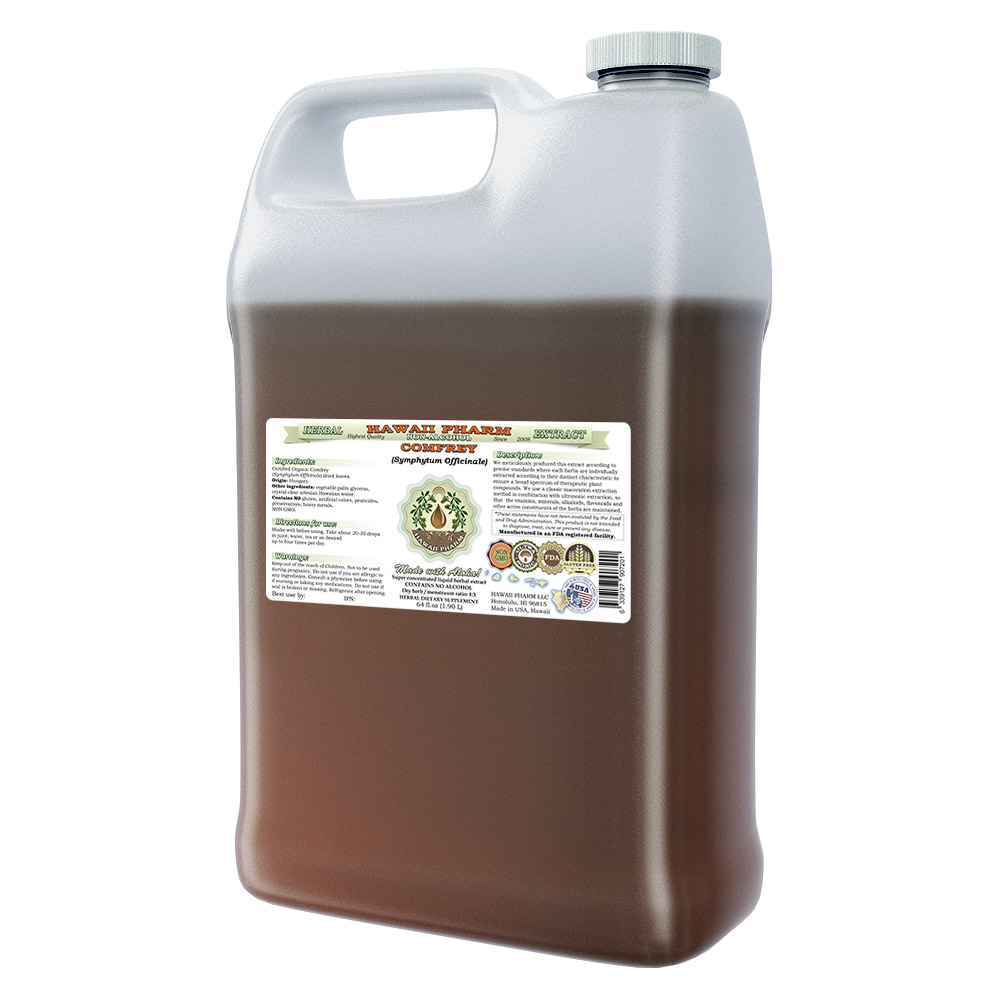 Comfrey (Symphytum Officinale) Organic Dried Leaf Liquid Extract