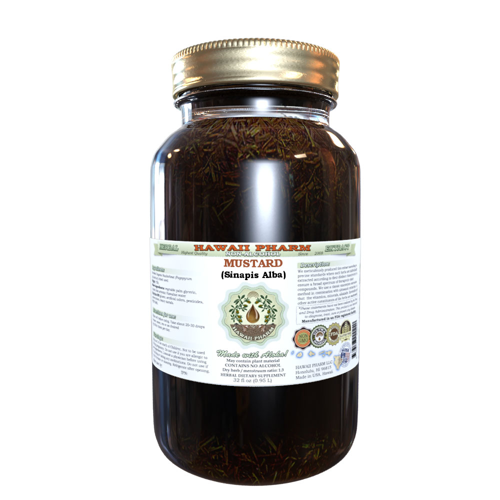 Mustard (Sinapis Alba) Organic Dried Seeds Liquid Extract